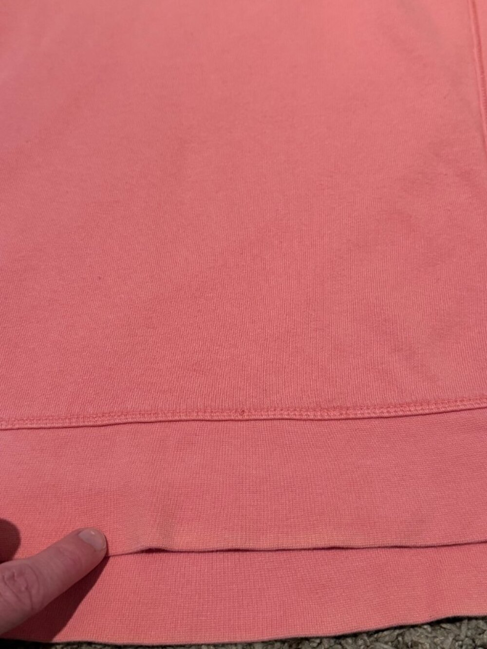 Sweaty Betty Pink French Terry Sweatshirt Thumb Holes M - Picture 6 of 11